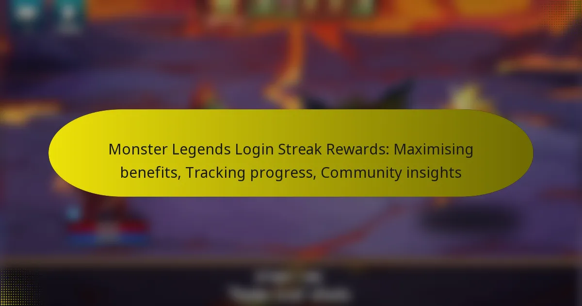 Monster Legends Login Streak Rewards: Maximising benefits, Tracking progress, Community insights
